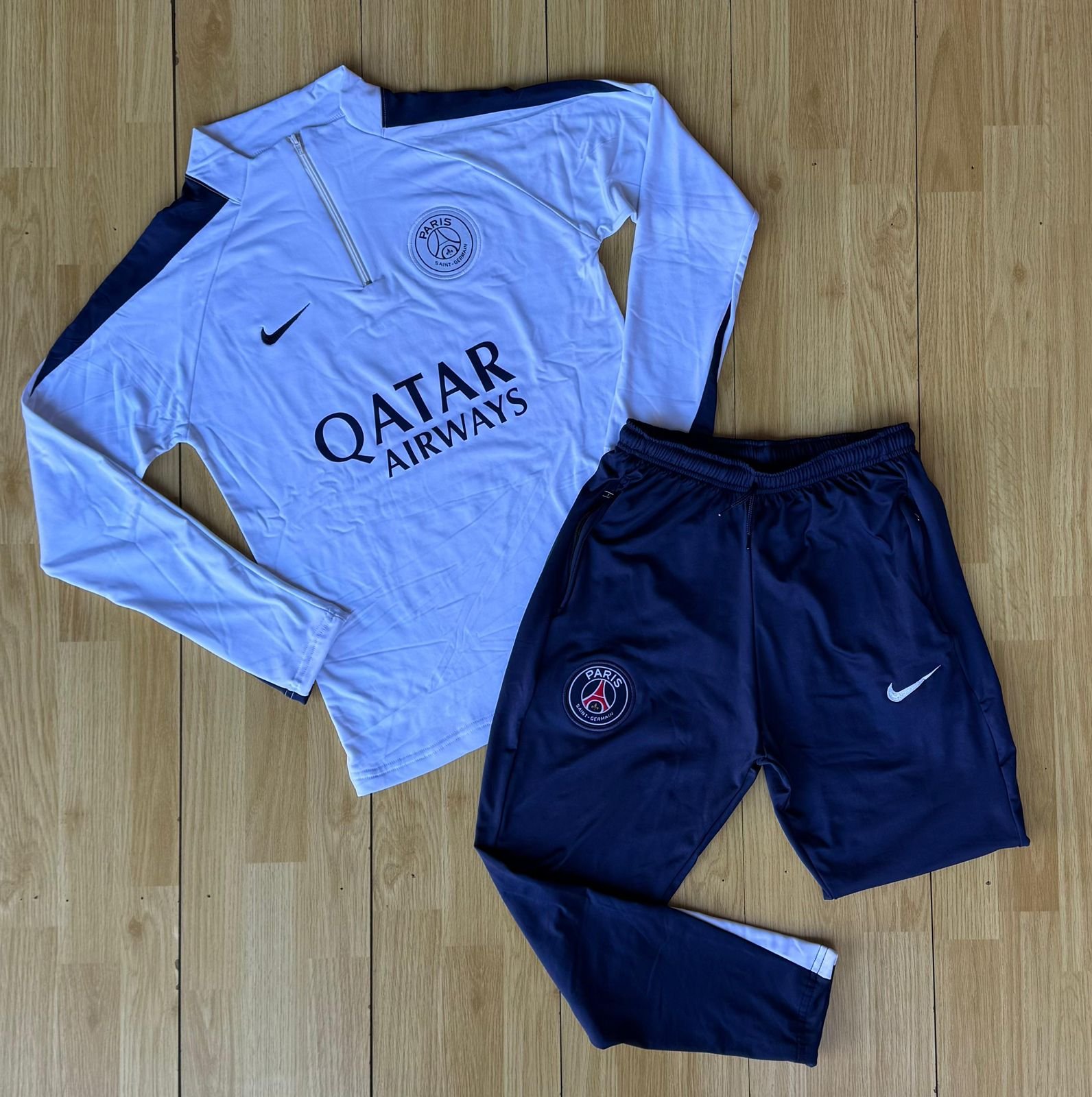 conjunto deportivo psg (blanco - TALLE XXL)